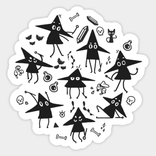 Magical Little Witches Sticker